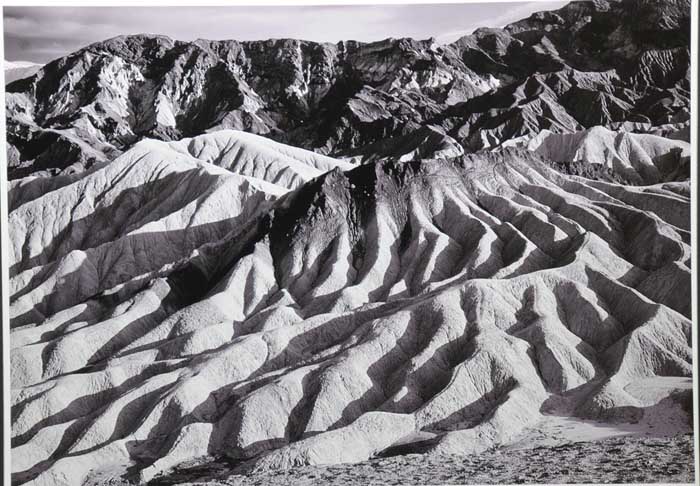 Death Valley Colvoluted Landscape