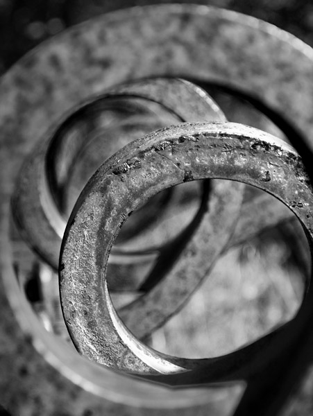 Spirals of iron