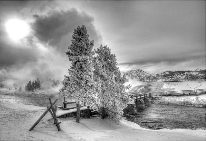 Bridge over Frozen River
